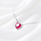 Red heart necklace nz