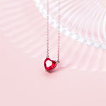 Red heart necklace nz