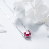 Red heart necklace nz