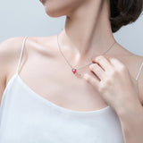 Red heart necklace nz