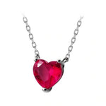 Red heart necklace nz