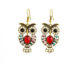 Red owl earrings nz