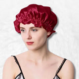 Red silk sleep cap nz