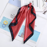 Red striped headscarf nz