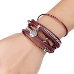 Red Tree of Life Bracelet nz
