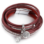 Red Tree of Life Bracelet nz