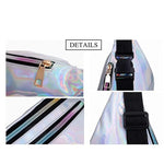 Reflective leather bum bag nz