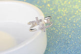 Religious silver ring Silver nz