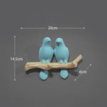 Resin key holder 2 Cians birds nz