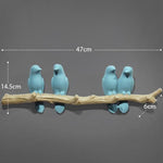 Resin key holder 4 Cians birds nz