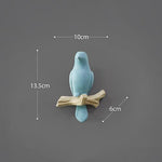 Resin key holder Cian Bird nz