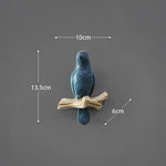 Resin key holder Oiseau Bleu nz