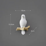 Resin key holder White bird nz