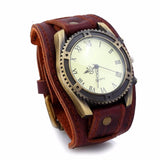 Retro clock brown nz