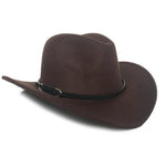 Retro felt hat Brown nz