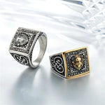 Retro lion ring nz