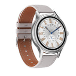 Retro smartwatches Silver / Leather nz