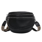 Retro women’s bum bag Black nz