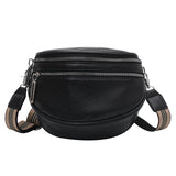 Retro women’s bum bag Black nz