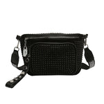 Rhinestone bum bag nz