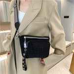 Rhinestone bum bag nz