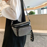 Rhinestone bum bag nz