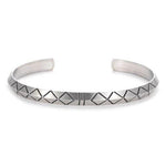 Rigid silver bangle Silver nz
