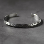 Rigid silver bangle Silver nz
