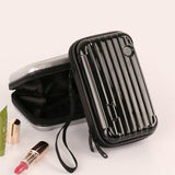 Rigid travel make up case Black / 18X11X5cm nz