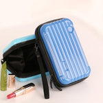 Rigid travel make up case Blue / 18X11X5cm nz
