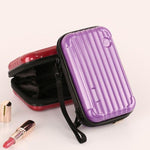 Rigid travel make up case Purple / 18X11X5cm nz