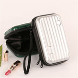Rigid travel make up case Silver / 18X11X5cm nz