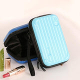 Rigid travel make up case Sky blue / 18X11X5cm nz