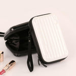 Rigid travel make up case White / 18X11X5cm nz