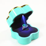 Ring Box With LED Tiffany green nz