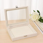 Ring Display Box Beige nz