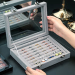 Ring Display Box Grey nz