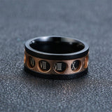 Roman numeral spinner ring Anxiety Ring nz