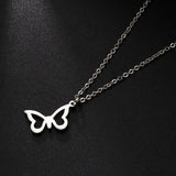 Romantic butterfly necklace nz