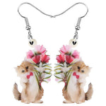 Romantic cat earrings nz