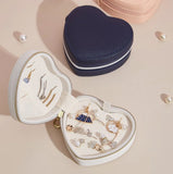 Romantic Heart Jewellery Keepsake Box White nz