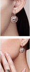 Rose gold horse earrings nz