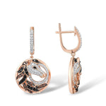 Rose gold horse earrings nz