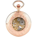Rose gold pocket watch nz