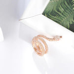 Rose gold snake ring nz
