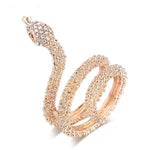 Rose gold snake ring nz