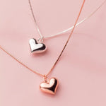 Rose gold vintage heart necklace nz