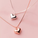 Rose gold vintage heart necklace nz