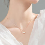 Rose gold vintage heart necklace nz