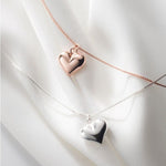 Rose gold vintage heart necklace nz